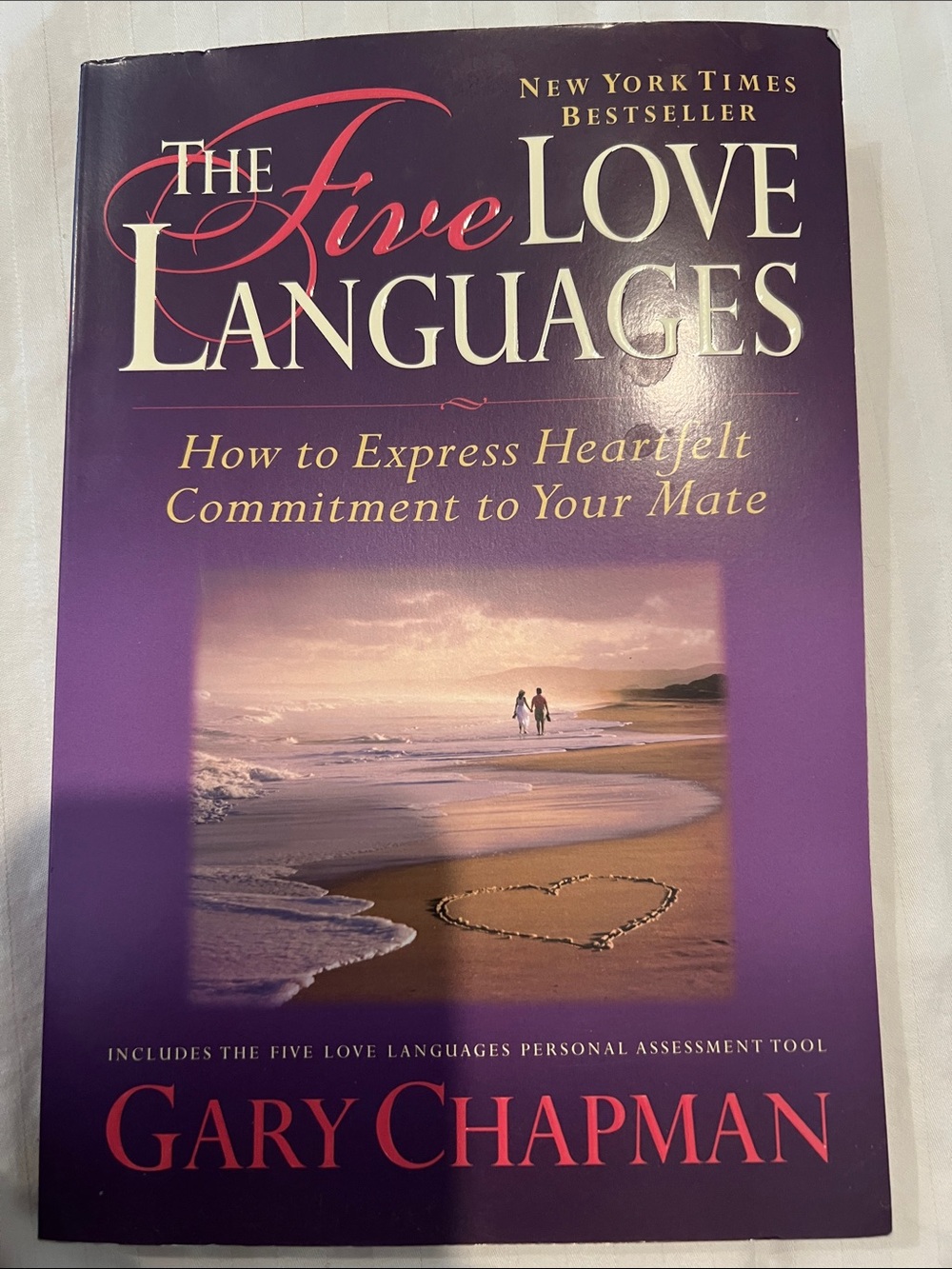 The Five Love Languages Wall Art Print - Purple